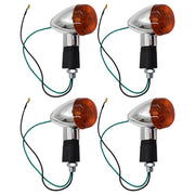 DURAFORCE 4X Motorcycle LED Turn Signal Blinker Indicator Lights For Honda Suzuki Yamaha
