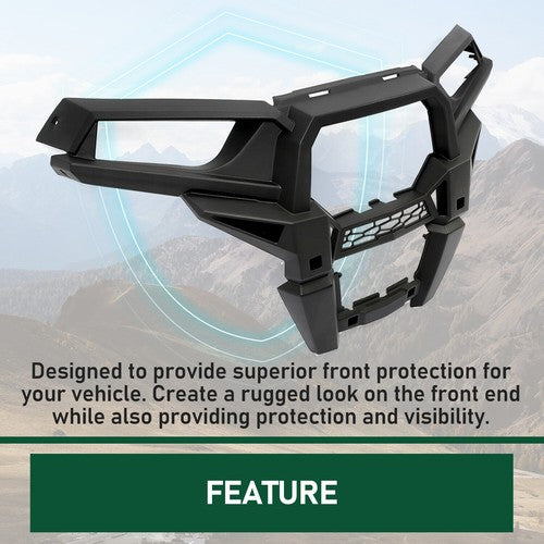 DURAFORCE For 2014-2020 Polaris RZR S 900 XP 1000 Front Bumper Fascia Routered Assembly