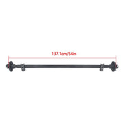 DURAFORCE 2K 2000lbs Trailer Axle 4 lug-4' 54' HF w/ U-Bolt Kit For trailers RVs trucks