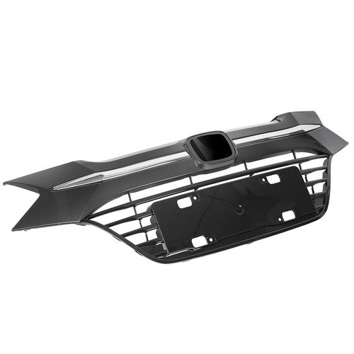 Front Upper Black Grille Grill With Chrome Trim for Honda HR-V HRV 2016 2017 2018