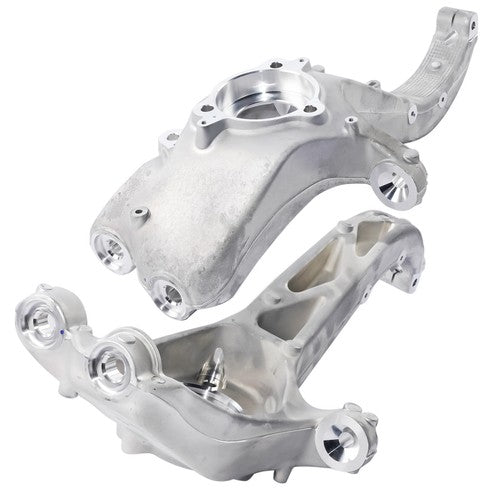 DURAFORCE 2Pcs Front Driver & Passenger Side Steering Knuckle for Tesla Y 2020 2021-2023