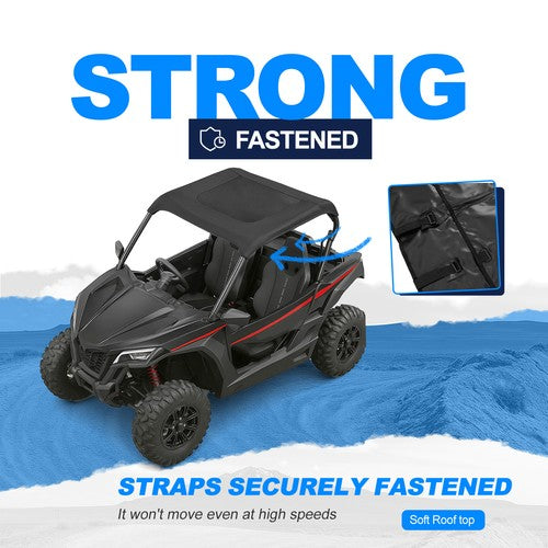 Soft Roof Top With Window for CF Moto ZForce 950 HO SPORT EX UTV 2020-2023