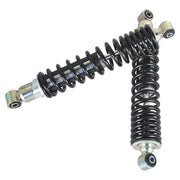 DURAFORCE 2 x NEW FRONT SHOCKS 1987-2006 for Yamaha Banshee ATV springs BLACK