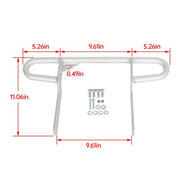 DURAFORCE For Yamaha Raptor 660 660R YFZ450 Aluminum Rear Steel Grab Bar Bumper Bracket
