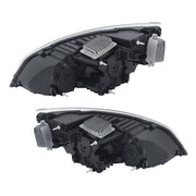 DURAFORCE For Freightliner Cascadia Full LED Black Housing Headlights Headlamps 2018-2023