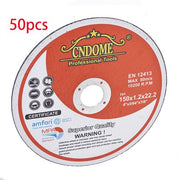 DURAFORCE 50 Pack 6"x.045"x7/8" Cut-off Wheel - Metal & Stainless Steel Cutting Discs