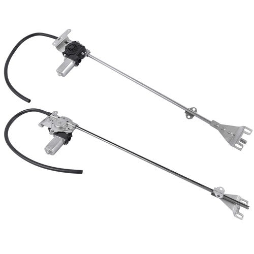 DURAFORCE Front Power Window Regulator Set For 1999-2011 Freightliner Argosy With Motor
