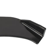 DURAFORCE For Honda Civic Front Bumper Lip Spoiler Splitter Body Kit Diffuser Black