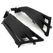 DURAFORCE Pair Gas Tank Side Covers Plastic Wrap For Yamaha Banshee 1987-2006 Black