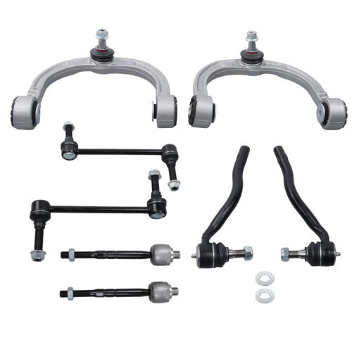 DURAFORCE 8X For Mercedes Benz ML350 2006-2011 Control Arms Ball Joint Outer Tie Rod Link