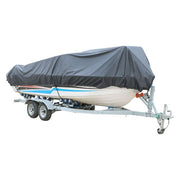 DURAFORCE Boat Cover 14-16ft 3 Layers Heavy Duty Fabric W/Cotton Lining Waterproof 90"