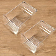 DURAFORCE Crisper Drawer Pan Compatible with Frigidaire Refrigerator 240337103 ( 2 Pack )