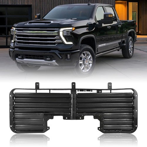 DURAFORCE Radiator Shutter Grille Air Intake For Chevy Silverado GMC Sierra 1500 2017-2019