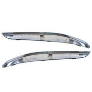 DURAFORCE For Chrysler 300 2011-2014 Front Bumper Molding Chrome Trim 2pc Set LH & RH New