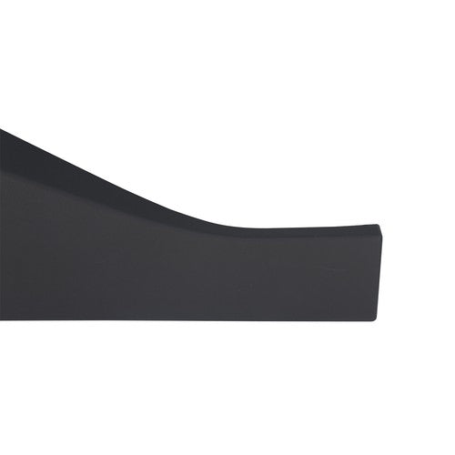 DURAFORCE Black & Chrome Rear Left Lower Door Molding Trim For 2015-2022 Nissan Murano