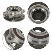 DURAFORCE 4pcs Wheel Hub Bearing Assembly Front/Rear For Audi A4 A5 A6 Q5 S4 S5 All Models