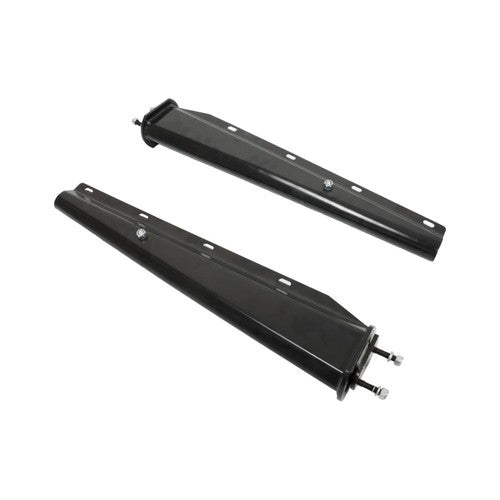 DURAFORCE 2.5" Bolt Spacing 30" Mud Flap Hanger Set Spring Loaded Straight For Semi Trucks
