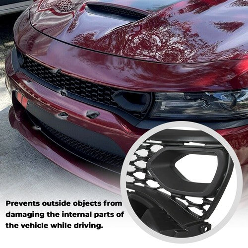 Front Upper Grille for Dodge Charger SRT GT 2015-2023 2 Side Bezels