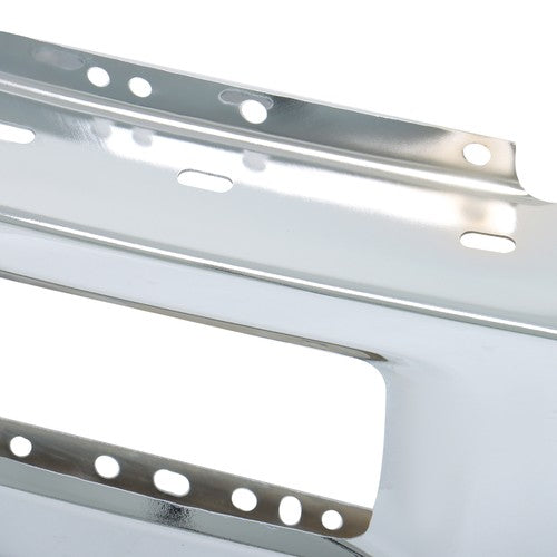 DURAFORCE Suit For Ford F-150 F150 2024-2025 Bumper Front Lower Chrome W/o Sensor Holes