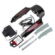 DURAFORCE Rear Fender Fascia w/ Red Light For Touring Road Glide King 2009 2010 2011