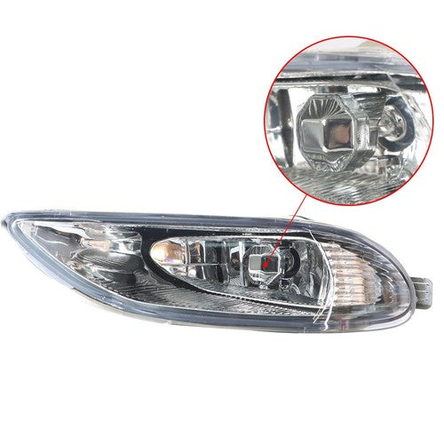 DURAFORCE For Toyota Corolla 2005-2008 Bumper Lamp Clear Fog Light Pair+Switch Wiring Kit