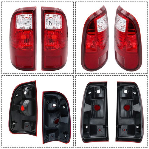 DURAFORCE Rear Tail Lights For Ford F-250 Super Duty 2008-2016 Left&Right Side Brake Lamps