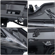 DURAFORCE For Lexus NX200t/300/300h 2015-2021 Fog Light Lamp DRL Right Side Black Housing
