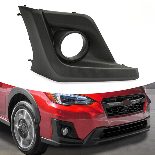 DURAFORCE Right Passenger Fog Light Cover Bezel Driving Lamp For 2018-20 Subaru Crosstrek