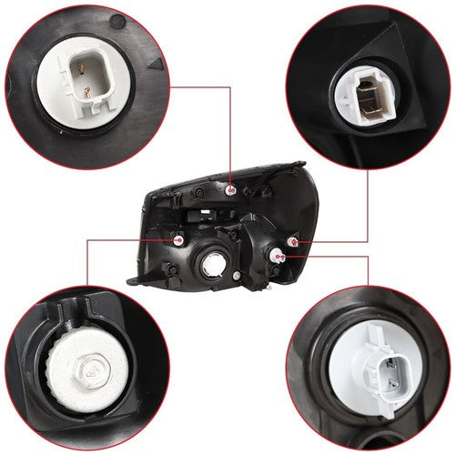 DURAFORCE Headlight Assembly For Chevy Equinox 2005-2009 Headlamps Passenger Side Halogen