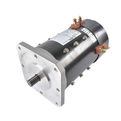 DURAFORCE 24 Volt DC Drive Motor 56282GT 56282 For Genie Boom Lift Z-45/25 Z-45/25J Black