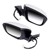 DURAFORCE 2Pcs Door Mirrors Power Heated with Camera LH & RH for Nissan Rogue 2.5L 2.0L l4