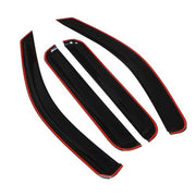 DURAFORCE Replacement Window Visors Sun Rain Guards Fit For Jeep Grand Cherokee 2005-2010