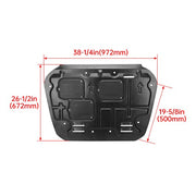 DURAFORCE Front Skid Plate For Honda Civic 2016-2021 Impact Resistant Engine Guard Cover