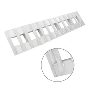 DURAFORCE New 72"x15" Aluminum Ramps 2 PACK 6500Lbs Car Trailer Truck Hook End 1 Pair