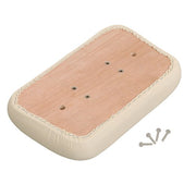 DURAFORCE New 2× Seat Back Cushion Assembly White For Club Car DS Golf Cart 1979-2000.5