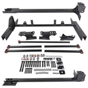 DURAFORCE Fits For 1962-1967 Chevy II Nova Rear Parallel 4-Link Kit Subframe Connectors