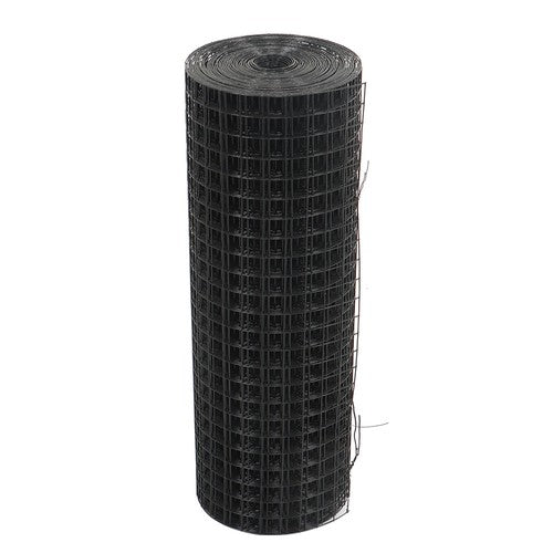 DURAFORCE Welded Wire Fence Vinyl Coated Chicken Rabbit Mesh 1"x1" 16 Gauge 24"x50'