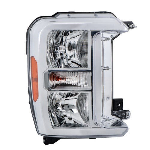 DURAFORCE Halogen Type Headlight For Ford F250 F350 SuperDuty 2023-24 Chrome Housing Right