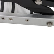 DURAFORCE RV Camper Platform Step Stair Anti-Slip Aluminum 1 Step Pull Out Retractable New