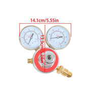 DURAFORCE Brass Oxygen Regulator CGA540 + Acetylene Regulator CGA-200 Fit For Victor