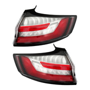 DURAFORCE Rear Passenger+Driver Side Tail Lights For Ford Edge SE SEL 2019-2023 Outer Lamp