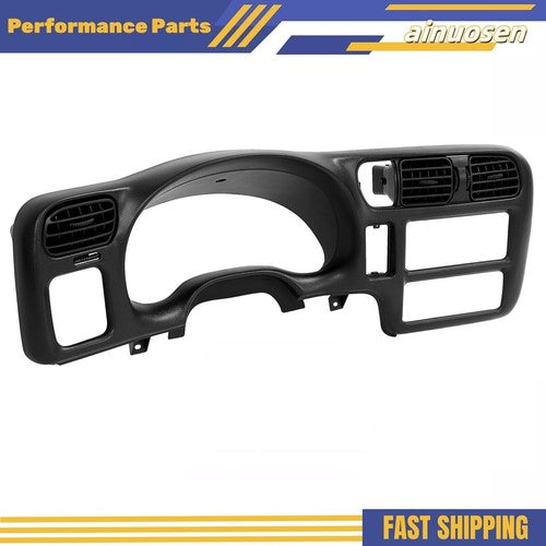 Black Dash Trim Bezel Fit For 1998 2004 Blazer Jimmy Sonoma S10 Bravada