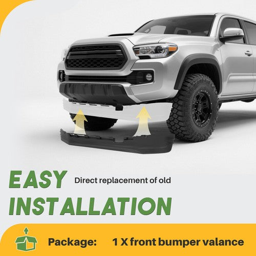 Front Valance Lower Spoiler Air Dam For Toyota Tacoma 2016-2023 Part 5385104070