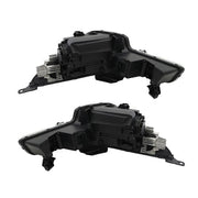 DURAFORCE Headlights Replacement For Hyundai Elantra 2021-2022 LH+RH Clear Black Halogen