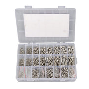 DURAFORCE 1600 Piece Metric Screw Assortment,M2 M3 M4 M5 Metric Bolt ,304 Stainless Steel