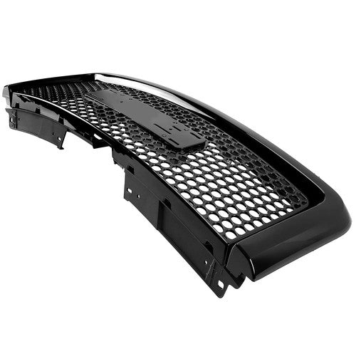 Upper Grille Hood Molding Trim for 2007-2013 GMC Sierra 1500 Denali Pickup Black