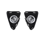 DURAFORCE Clear Bumper Fog Lights Driving Lamps for 2016-2018 for Toyota RAV4 w/Wiring