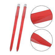 DURAFORCE Hay Bale Spear 49" 4500 lbs Capacity Spike Fork for Tractors Loaders 2Pcs