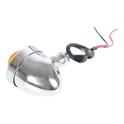 DURAFORCE Chrome Driving Spot Fog Light Bar W/ Bracket Turn Signal For Motorcycle Honda