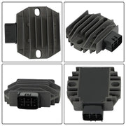 DURAFORCE CDI Box Ignition Coil Voltage Regulator Rectifier Relay Kit for Honda Recon 250